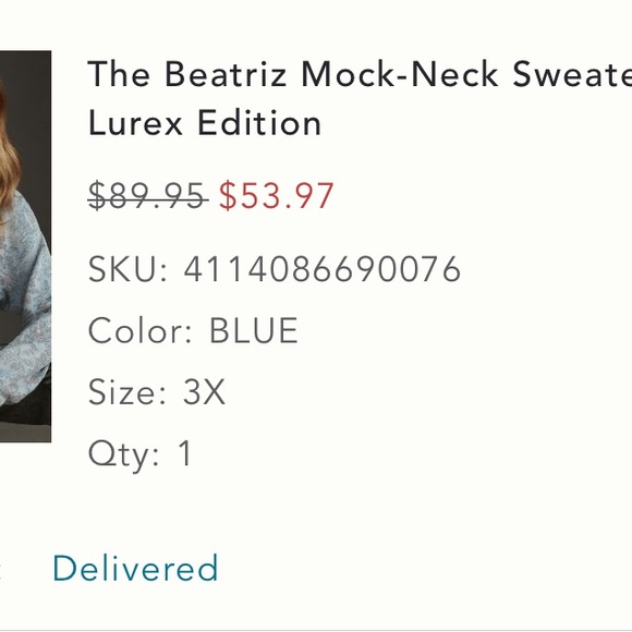 Anthropologie Winter Sweater NWOT - Picture 4 of 4